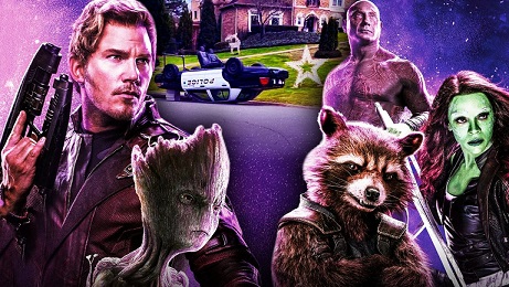 New Guardians of the Galaxy Set Photos Reveal Holiday Action