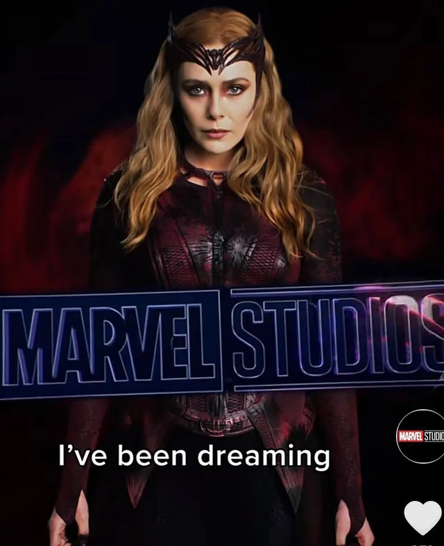 New picture of Scarlet Witch from Marvel Studios TikTok account