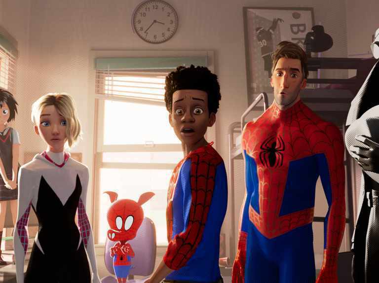 Nine main characters are highlighted in new Spider-Verse 2 photos.