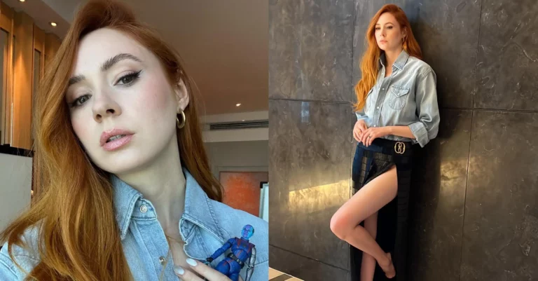 Hot appearance of Karen Gillan in the movie Guardians Of The Galaxy 3