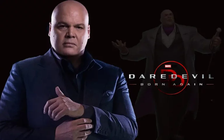 On the ‘Daredevil: Born Again’ set, Vincent D’Onofrio’s Kingpin interacts with fans, sparking excitement.