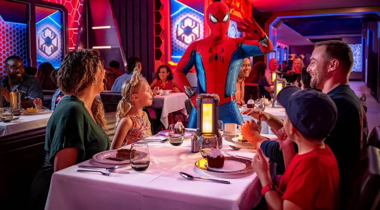 Worlds of Marvel restaurant is a part of Disney’s most recent cruise.