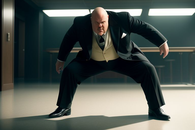 Kingpin is seen in shocking condition in Marvel’s Echo concept art.